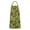 Green Chicken Sunflower, variant on Beige Chicken Pattern Apron-Garden Aprons for Women with Pockets-Cotton Linen Waterproof Kitchen Cooking Gardening Aprons Adjustable for Kitchen,Cooking,BBQ and Salon 33x27 Inch