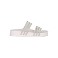 thumbnail image 2 of Women Transparent Rhinestone Double Band Open Toe Slide Sandal 19022, 2 of 6