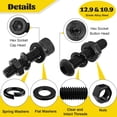 thumbnail image 3 of Kit surtido de tornillos Fgruh de 1500 piezas M4 con tuercas y arandelas, 3 of 8