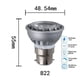 thumbnail image 1 of Bombillas de luz LED RGB, foco de CC de 12V/24V, MR16, E27, E14, GU10, 5 vatios (equivalente a 30 vatios), ángulo de haz estrecho de 36 grados por, 1 of 4