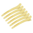 thumbnail image 4 of Haircut Clamp, Yellow 6Pcs Hair Sectioning Clip Practical Duck Billed  For Bathroom, 4 of 8