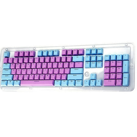 - Translucent Double Shot PBT 104 KeyCaps Backlit for Cherry MX Keyboard Switch