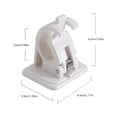 thumbnail image 3 of Unatoiry 2Pcs Rod Wall Pole Fishing Holder Bracket Clips Rack Support Parts, 3 of 6