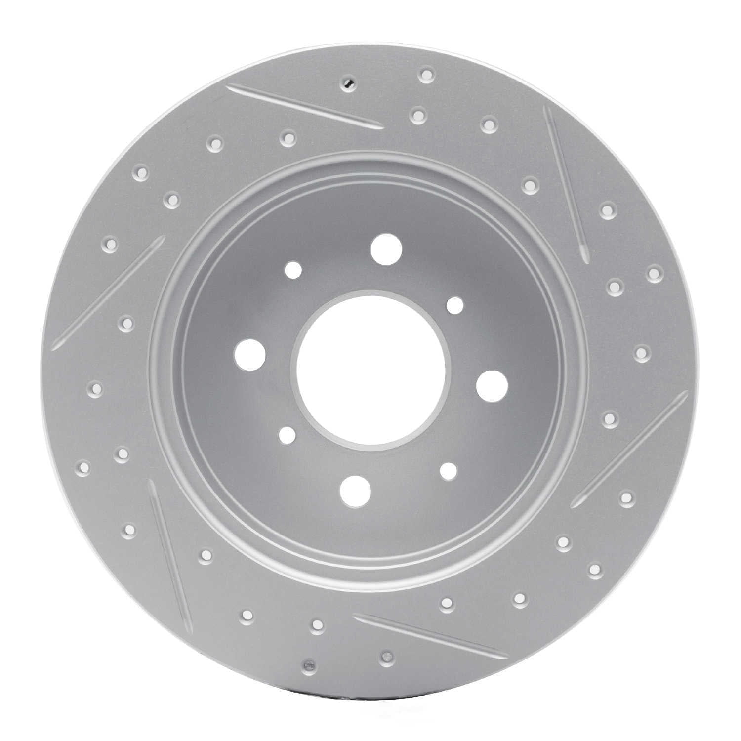 Dynamic Friction Company 830-59031L DFC Geoperformance Rotor - Drilled and Slotted