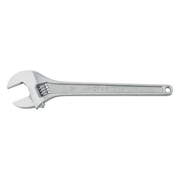 Craftsman Adj. Wrench,1 3/4" Jaw Capacity,15" L CMMT81625