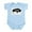 Sky Blue, variant on - BUFF Infant Bodysuit - Baby Light Bodysuit, Size Newborn - 24 Months