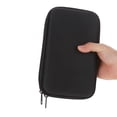 thumbnail image 4 of Armónica funda, portátil funda de transporte con cierre bolsa de almacenamiento para 7 armónicas de 10 agujeros Khall Tendencias, 4 of 6