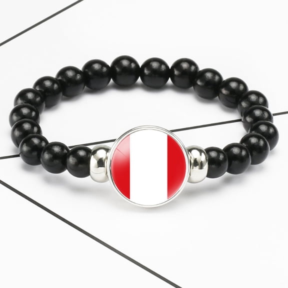 Uijokdef Acrecean Beaded Bracelet, Acrylic, South America Countries