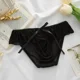 thumbnail image 5 of Ropa interior de mujer de estilo japonés sexy de cintura baja con encaje cruzado, bragas transparentes, lencería sin costuras, bragas femeninas de moda, 5 of 5