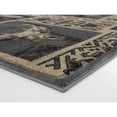 thumbnail image 4 of MDA Home Wild Life Gray Polypropylene Area Rug - 2'1'' x 3'3'', 4 of 5
