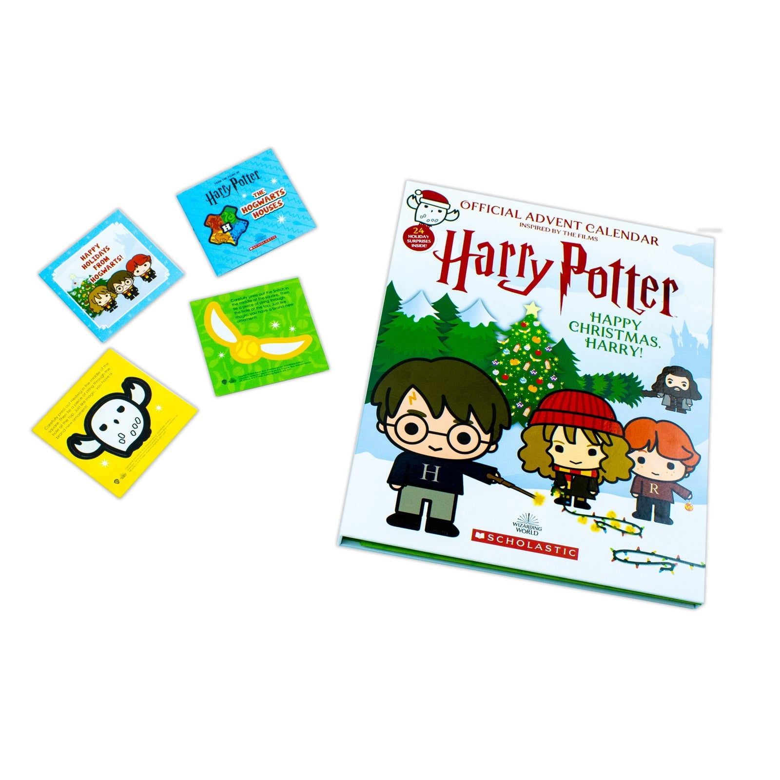 アドベントカレンダー　クリスマス　ハリーポッター　英語洋書　スカラスティック新品 Scholastic Harry Potter Advent Calendar, Official 24 Days