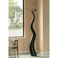 thumbnail image 3 of Uniquewise 62" Tall Animal Horn Shape Floor Vase: Elegant Ceramic Black Accent for Entryway, Dining, or Living Room Decor - Distinctive Antler Design, Adding Nature-Inspired Charm to Your Home, 3 of 8