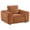 Burnt Orange, variant on Burnett Chenille Upholstered Accent Chair Burnt Orange