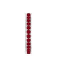 thumbnail image 3 of Rosec Jewels 1.5 CT Channel Set Lab Created Ruby Eternity Band for Women, 10K White Gold, US 12.50, 3 of 8