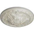 thumbnail image 3 of Ekena Millwork 11 3/8"OD x 2"P Acanthus Ceiling Medallion, Hand-Painted Flash Blue, 3 of 7