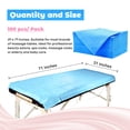 thumbnail image 2 of Sábana desechable para mesa de masaje, 100 unidades, impermeable, no tejida, 2 of 7