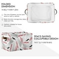 thumbnail image 2 of Coolnut Large Foldable Storage Bin Urban Camouflage Sport Fabric Storage Baskets Collapsible Decorative Baskets Organizing Basket Bin with PU Handles for Shelves Home Closet-1Pack Decor Gifts, 2 of 7