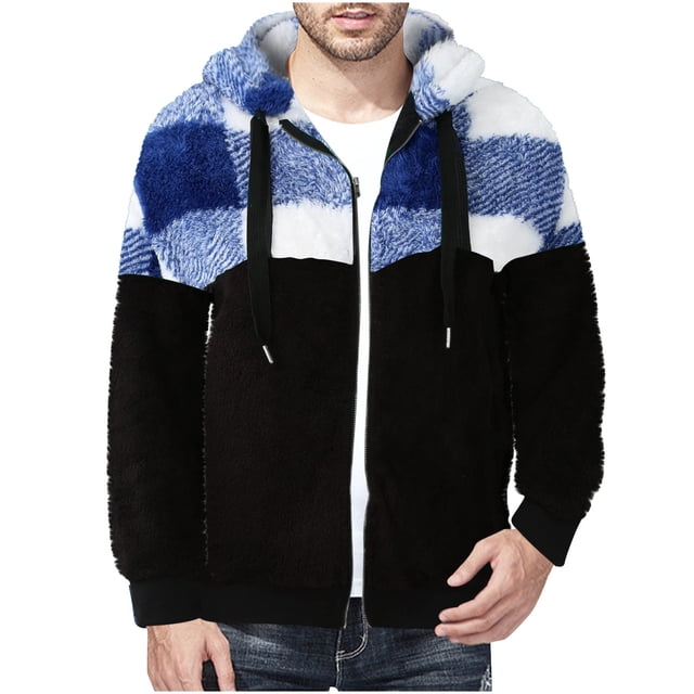 Puntoco Chaquetas De Abrigo Casuales Con Capucha Y Mangas Largas De Color Sólido Para Hombre A La Moda