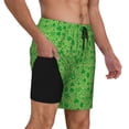 thumbnail image 4 of Xecao St Patrick's Day for Men's Swimming Trunks Swim Trunks Quick Dry Swim Shorts with Mesh Lining Funny Swimwear Bathing Suits, 4 of 9