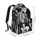 thumbnail image 2 of Fotbe Vintage Black white Plant skull Mochila Casual con Estampado para Escuela, Viajes y Actividades al Aire Libre - Duradera, Ligera y Cómoda, 2 of 5