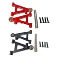 thumbnail image 3 of maskred RCGOFOLLOW Aluminum Front Lower Suspension Arm For MJX RCGOFOLLOW Front Rc Front For MJX 14210 14209 Car Part Red Black, 3 of 6