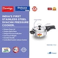 thumbnail image 2 of Prestige PRASV3 Autocuiseur, 3 Litres, Argent, 2 of 5