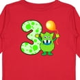 thumbnail image 4 of Inktastic 3rd Birthday Monster Boys or Girls Long Sleeve Toddler T-Shirt, 4 of 5