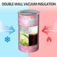 thumbnail image 2 of 20oz Coffee Tumblers Pink Tie Dye Pattern Stainless Steel Vacuum Insulated Travel Tumbler Coffee Cups Mug with Lid and Straw with Cleaning Brush for Cold & Hot Drinks, 2 of 5