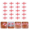 thumbnail image 3 of 20pcs Soccer Game Cheering Flags Patriotic Small Hand Flags Decorative England Flags, 3 of 9