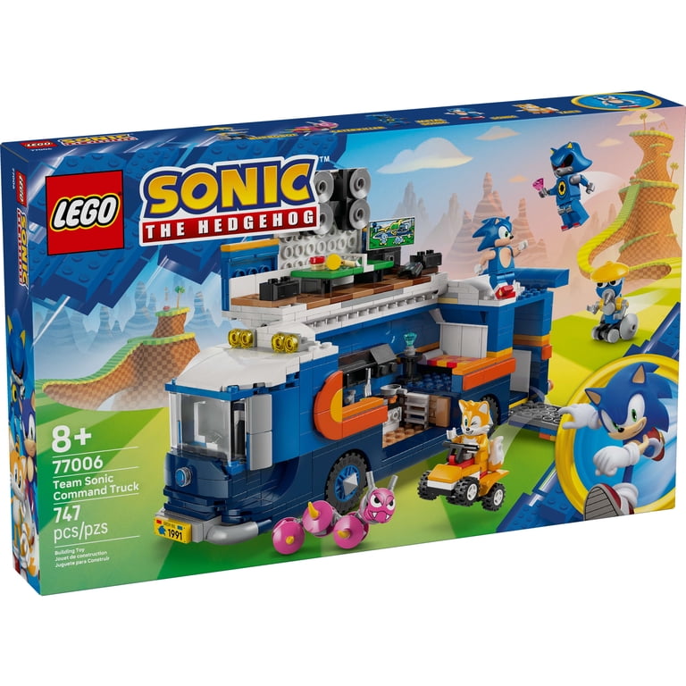 LEGO Sonic the Hedgehog Team Sonic Command Truck Building Toy for