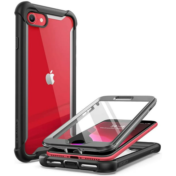 nieuws dichtbij Normaal i-Blason Ares Clear Series Designed for iPhone SE 2020 Case, iPhone 7 Case,  iPhone 8 Case, [Built-in Screen Protector] Full-Body Rugged Clear Bumper  Case (Black) - Walmart.com