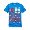 thumbnail image 1 of Univibe - Camiseta con gráfico Beer Pong para hombre, azul, extragrande, 1 of 2