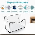 thumbnail image 5 of Mail Organizer Countertop Mail Holder Acrylic Mail Sorter for Desk Envelope Holder for Wall Office School, 5 of 5
