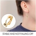 thumbnail image 2 of 20pcs Clip On Earring Converter: Women Screw Ear Clips For Parties And Daily Wear- Durable And Stylish Ear Cuff Adapters For Jewelry Making, 2 of 3