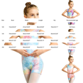 thumbnail image 4 of Ruyang Girls Sleeveless Gymnastics Unitard Print High Elastic Full‑Coverage One‑Piece Athletic Dance Suit Kids Sports Clothes, 4 of 6