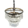 thumbnail image 3 of Chandelier ANCIL Copper Crystal New E12 Candelabra Base 25W ZT-1069, 3 of 3