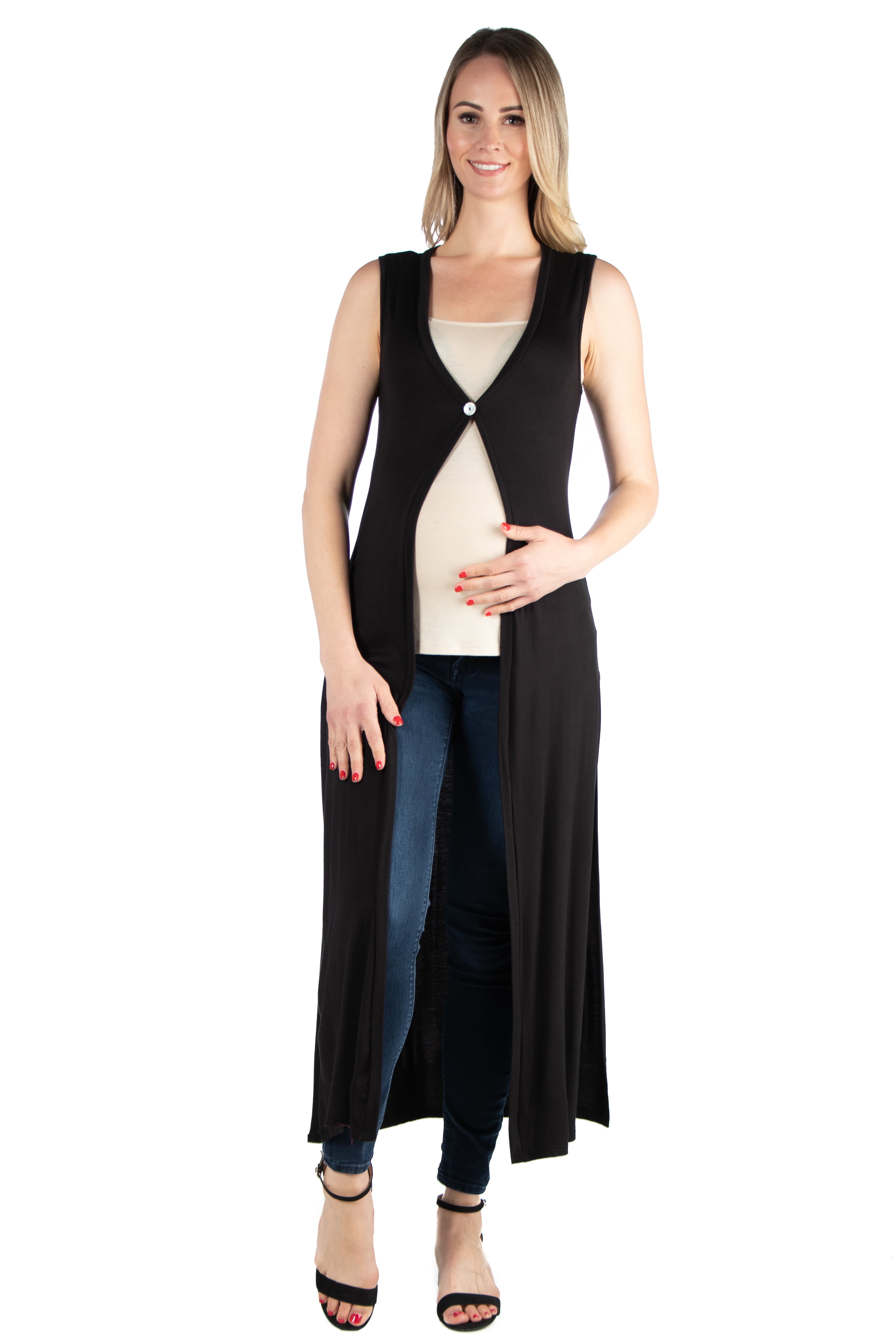 duster vest cardigan