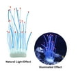 thumbnail image 5 of Unique Bargains Aquarium Simulation Coral Sea Urchins Silicone Fluorescent Coral Glow Ornaments Fish Tank Landscape Blue, 5 of 7