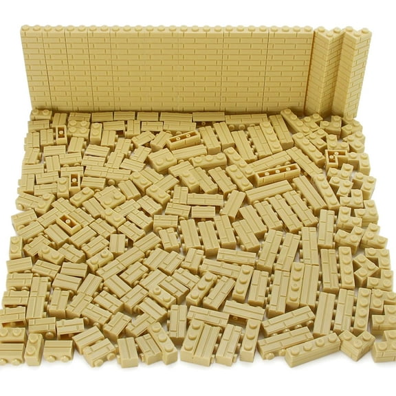 260 Pieces Masonry Profile Bricks Set Multicolor Building Blocks for Wall MOC Parts and Pieces Diverse Bulk Toy Set Compatible with Major Brands