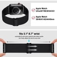 thumbnail image 4 of Correa para Apple watch ultra, banda elástica de nailon para iWatch series 3, 5, 6, se, 7, 8, 45mm, 41mm, 49mm, 44mm, 40mm, 38mm, 42mm, 4 of 4