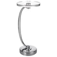 thumbnail image 5 of Uttermost Waveney Iron Metal and Crystal Drink Table in Polished Nickel, 5 of 5