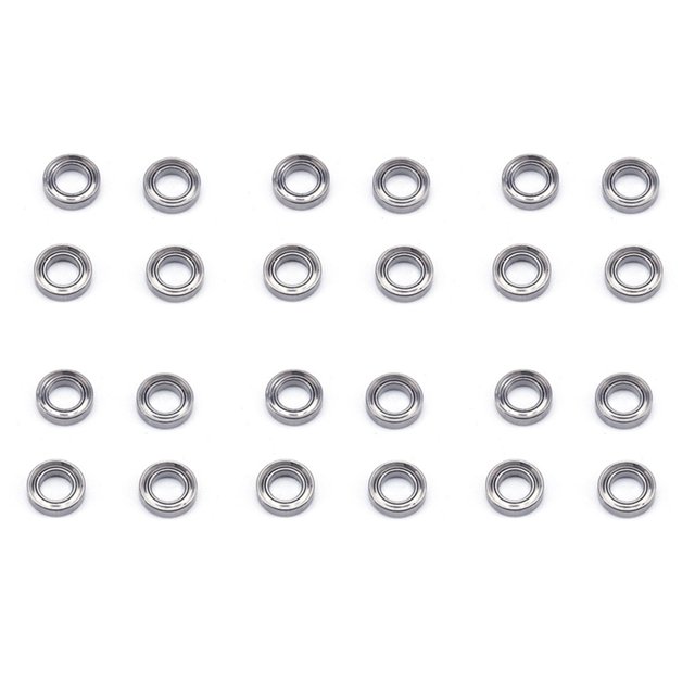 24X 144001-1296 Cojinete para 144001 1/14 4Wd Rc Accesorios de Actualización de Repuestos de Coche, 4X7X1.8