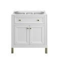 thumbnail image 6 of James Martin Vanities 305-V30 Chicago 30" Free Standing Or Wall Mounted Single Basin, 6 of 6