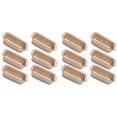 thumbnail image 1 of Bread Pan Loaf Pan for Baking, Non-Stick Carbon Steel Baking Bread Toast Mold Loaf Baking Pan Set (Golden 12Pcs), 1 of 8