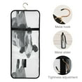 thumbnail image 5 of Iauyy 3 Piece Large Portable Hanging Toiletry Bags for Travel,Foldable Makeup Organizer with Multiple Compartments for Men&Women，Use Only Black and Gray, 5 of 9