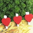 thumbnail image 3 of Ounissouiy Mini Clip en forma de corazón de 2,5mm, calcetines de amor, estandarte de fotos, pinza para ropa artesanal, Pin para decoración para fiesta de Decoración del hogar  100 piezas Ounissouiy HA079930-02, 3 of 6