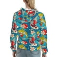 thumbnail image 7 of Sikiie Japanese Koi Women's Casual Hoodies Long Sleeve Lightweight Pullover Tops Loose Sweatshirt-XX-Large, 7 of 7