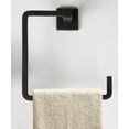thumbnail image 4 of era Cubo Mounted Towel Holder Black, 4 of 4