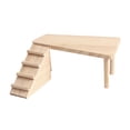 thumbnail image 1 of Almencla Hamster with Climbing Ladder Cabin Cage Accessory for Gerbils Mouse A, 1 of 8