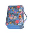 thumbnail image 5 of Estuche organizador de lápices de colores Yashi 250 ranuras cremallera 5 capas azul, 5 of 5